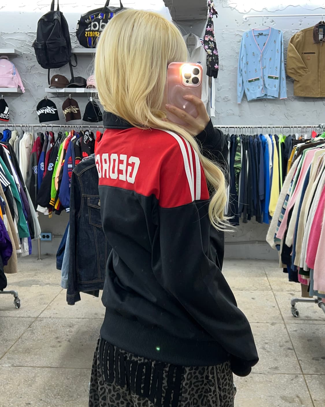 착샷O 아디다스 죠지아 검빨 져지 상품이미지6