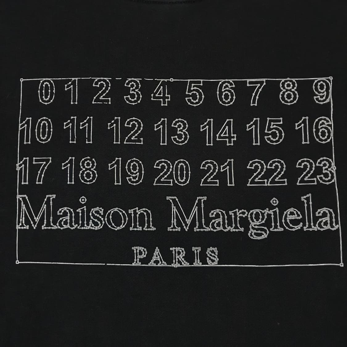 메종마르지엘라 넘버링 빅로고 맨투맨 50 상품이미지4