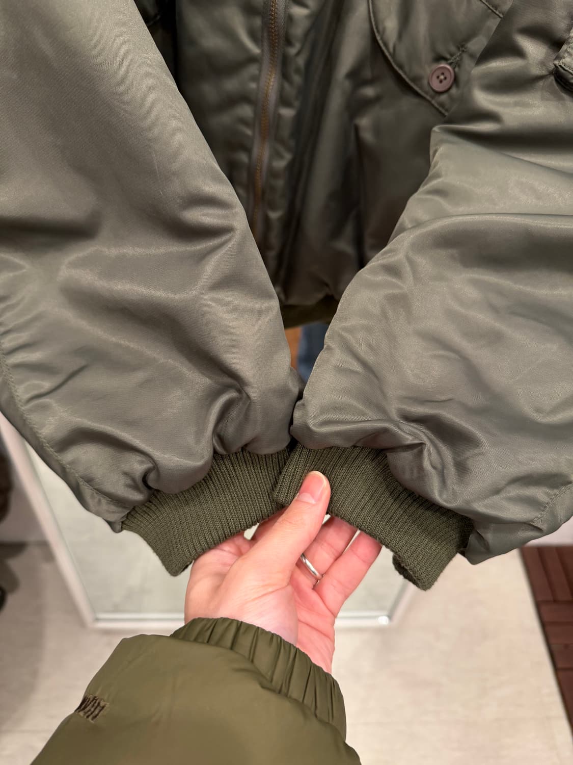 J12 빈티지 ma-1 플라이트 자켓 상품이미지5