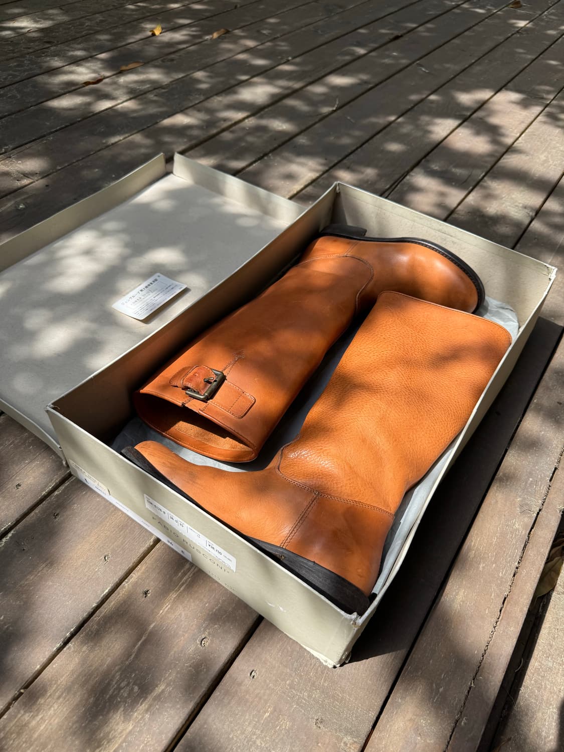 [MADE IN ITALY 🇮🇹]파비오 루스코니 롱부츠 상품이미지3