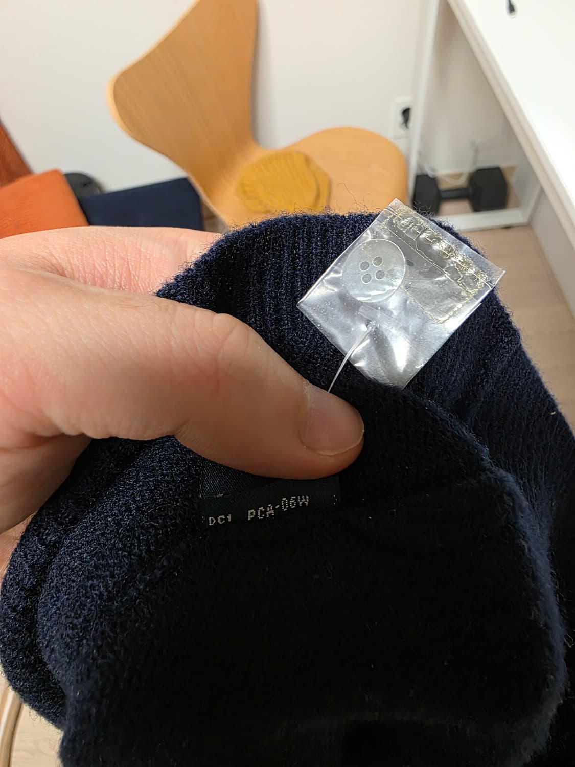 폴로 랄프로렌 램스울 니트 카라티 XL 네이비 POLO 상품이미지6