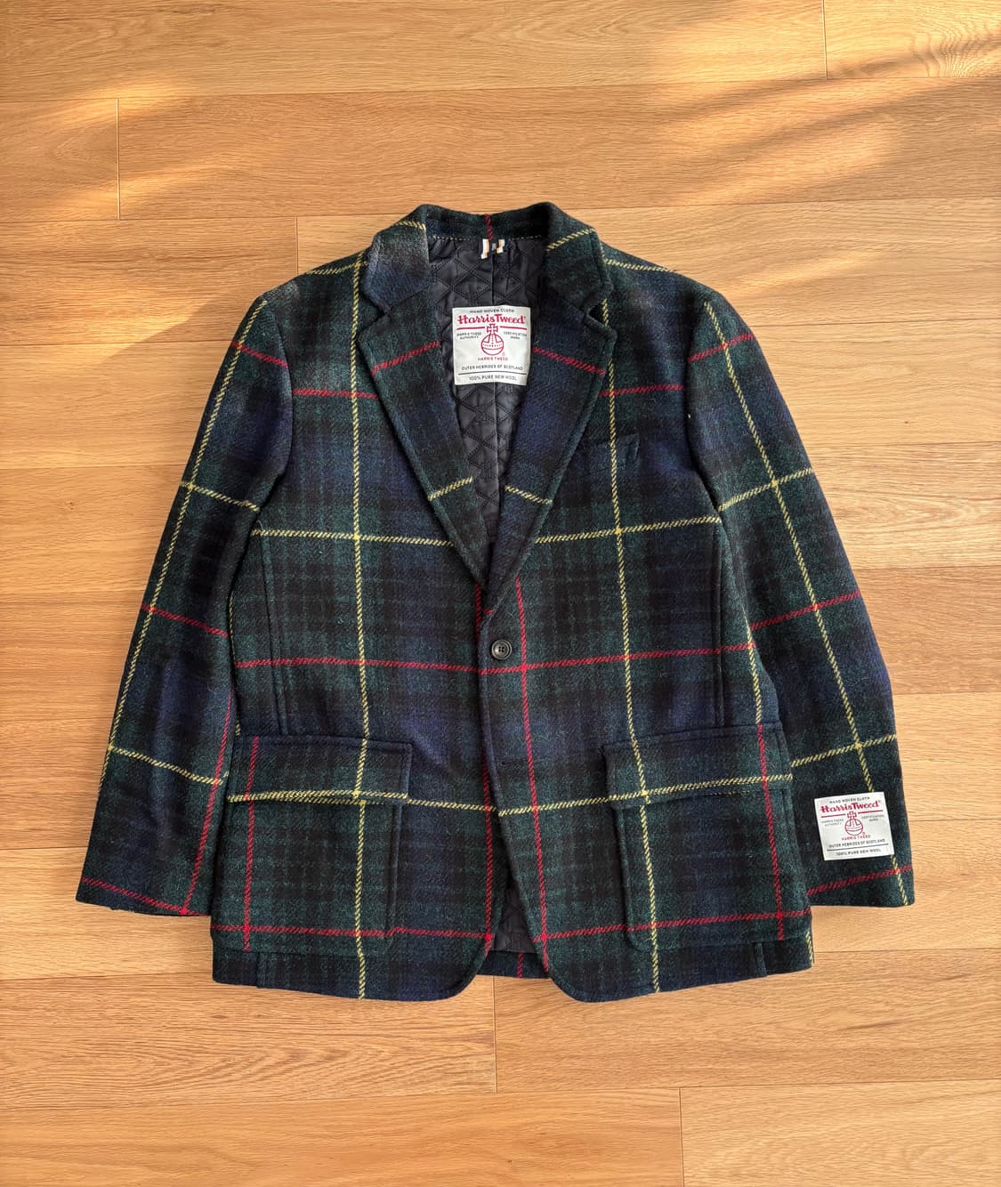 헤지스 트위드 체크자켓 105 상품이미지3