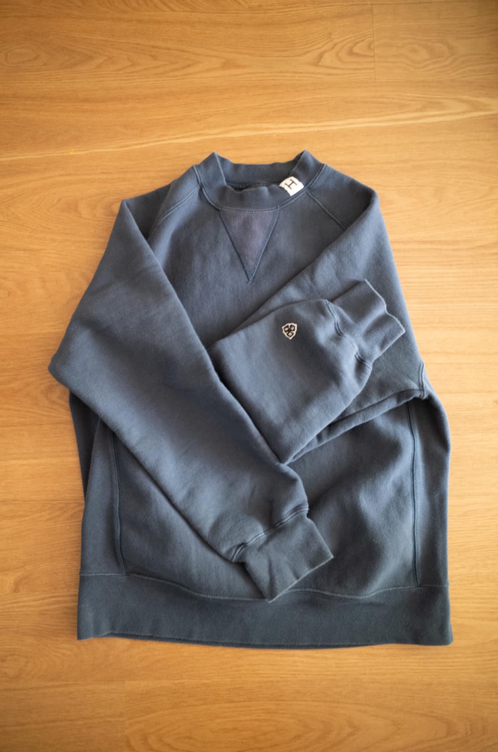 헤리티지플로스 모크넥 스웻셔츠 m 상품이미지3