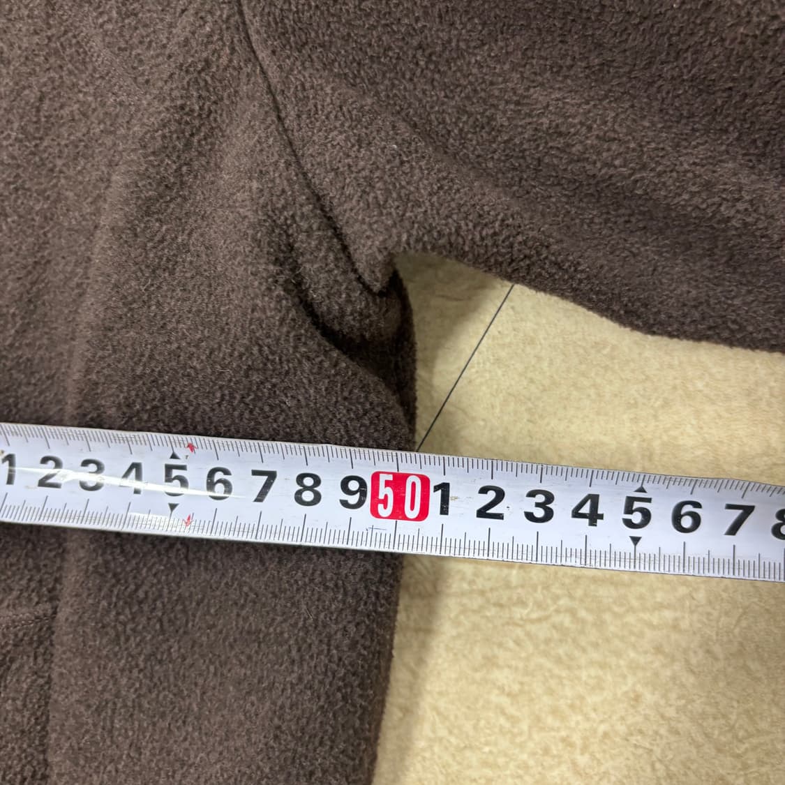 몽벨 브라운 스몰로고 플리스 집업 상품이미지6