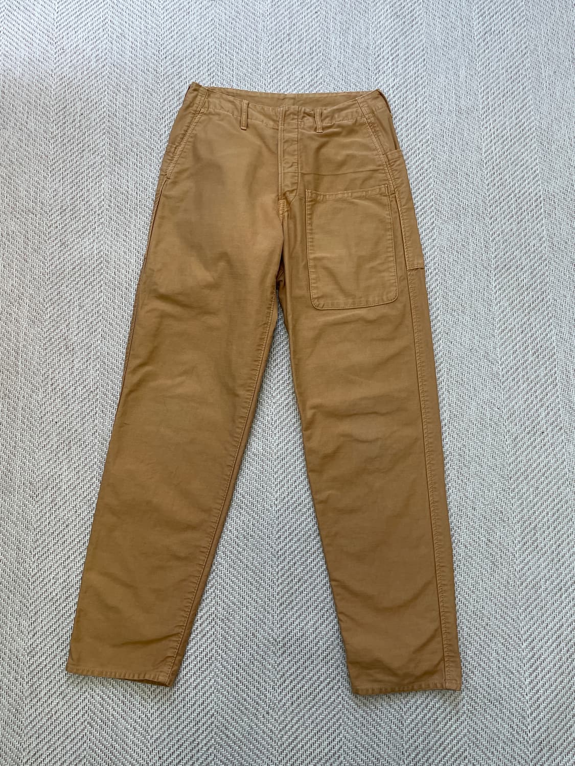 브루나보인 덱 컨버스 버튼플라이 팬츠 상품이미지5