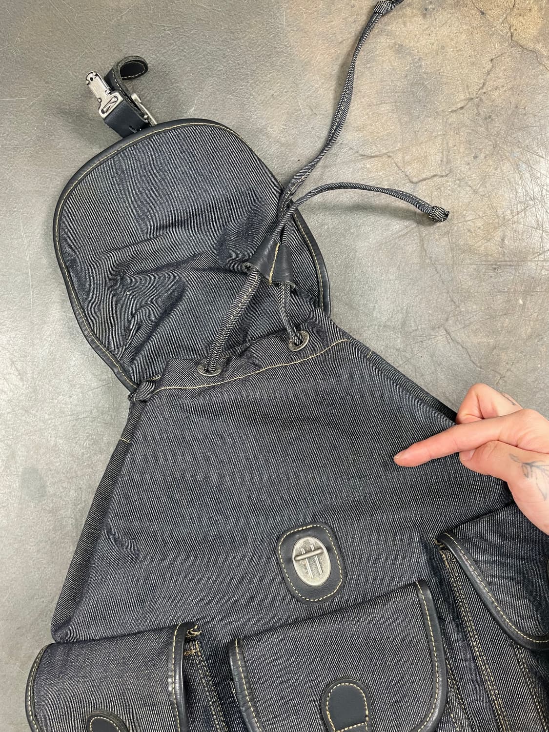 빈티지 루카스 멀티포켓 백팩 상품이미지3