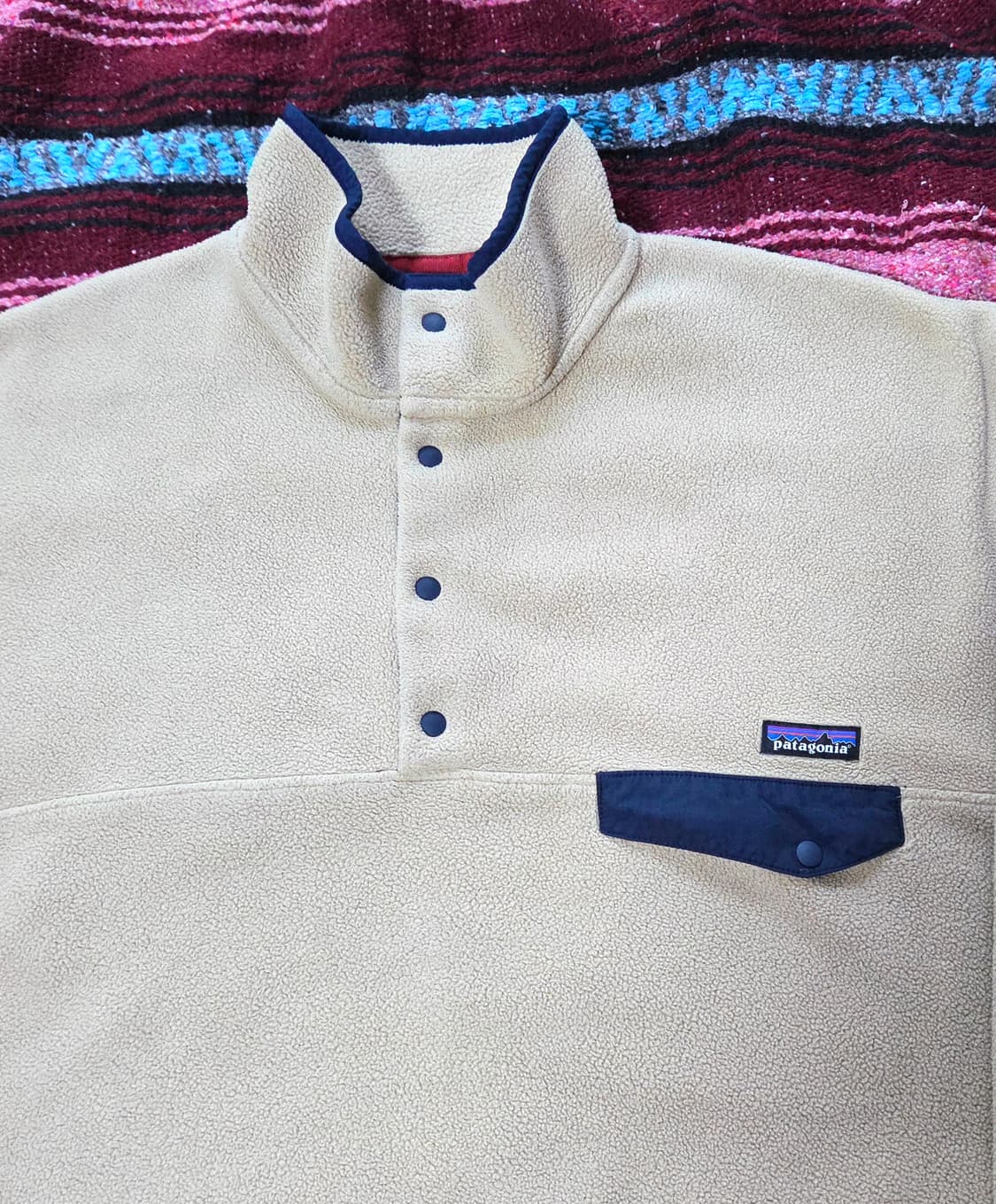 (XL)파타고니아 베이지 네이비 신칠라  상품이미지2