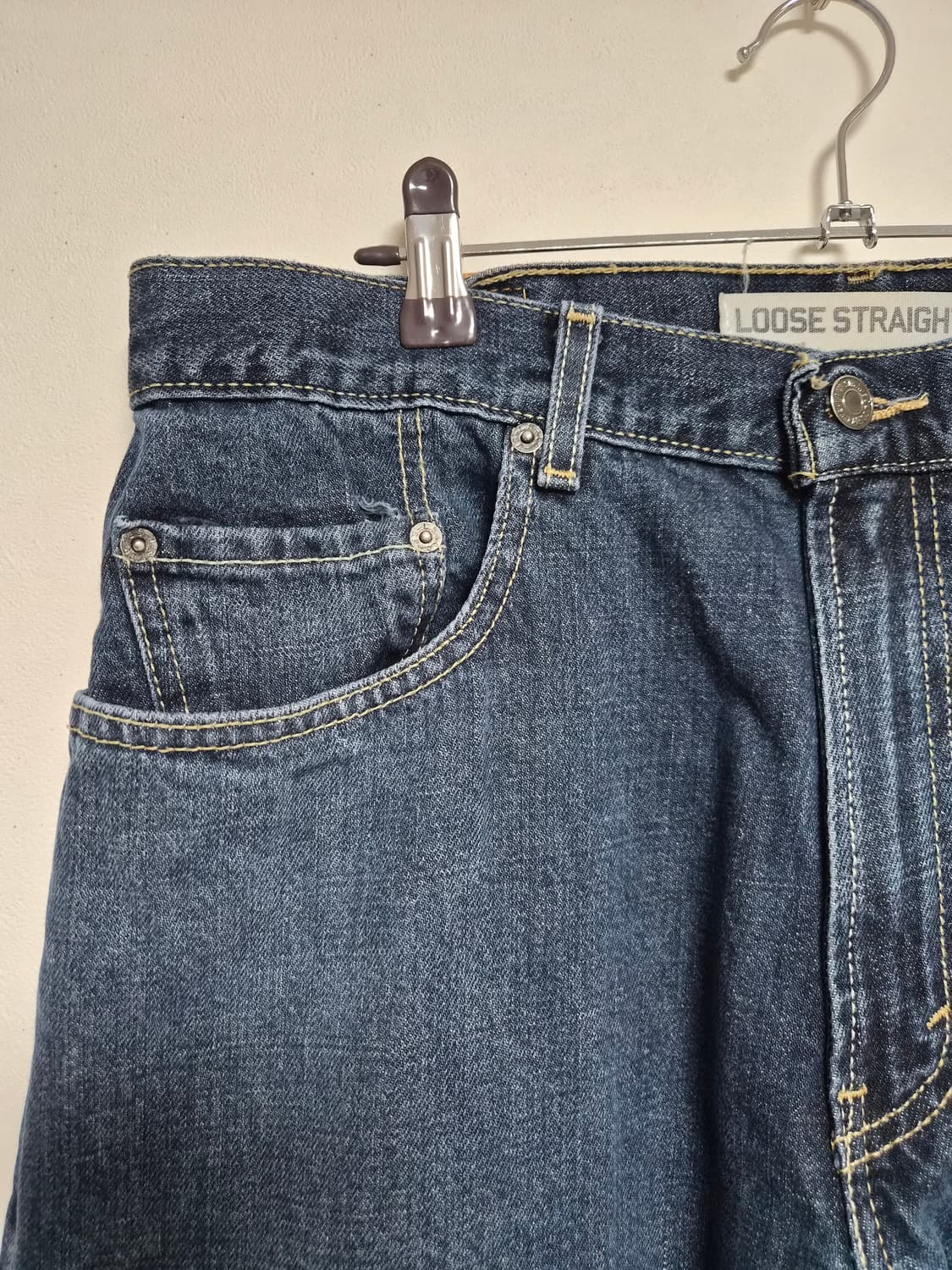 리바이스Levis 569 루즈핏 워싱진 32사이즈 P-212 상품이미지3