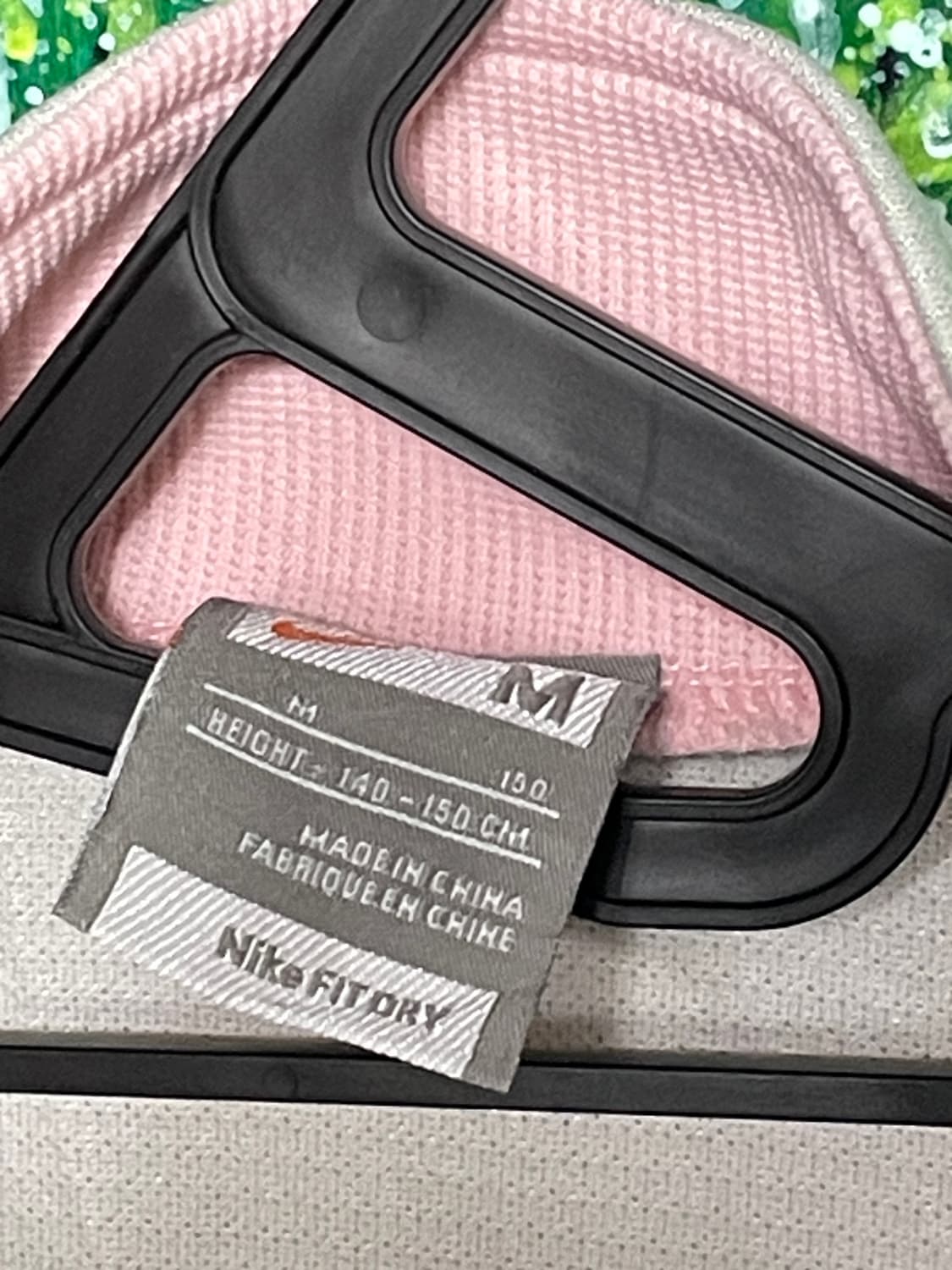 나이키 빅로고 라이트 그레이 핑크 져지 M 상품이미지10