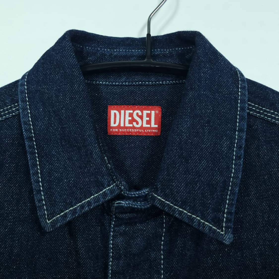DIESEL 디젤  스티치 데님 자켓 ( 리폼 연예인 협찬 ) 상품이미지4