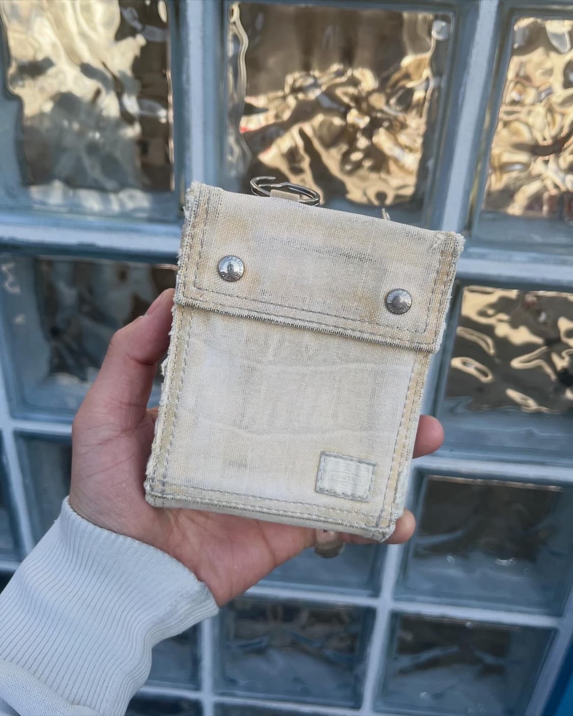 Porter canvas damage wallet 상품이미지1