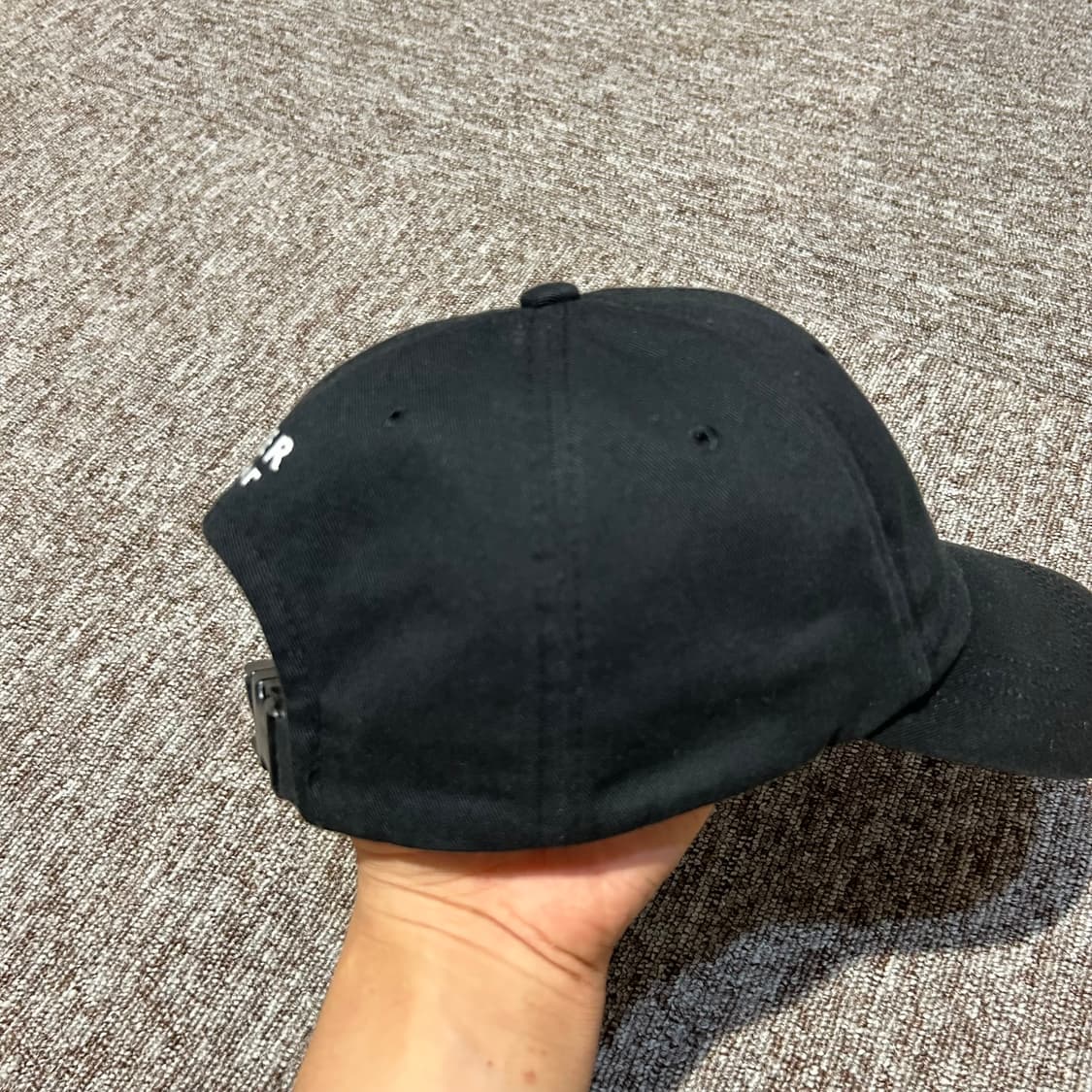 아더에러 ADER ERROR 블랙 볼캡 모자 상품이미지3
