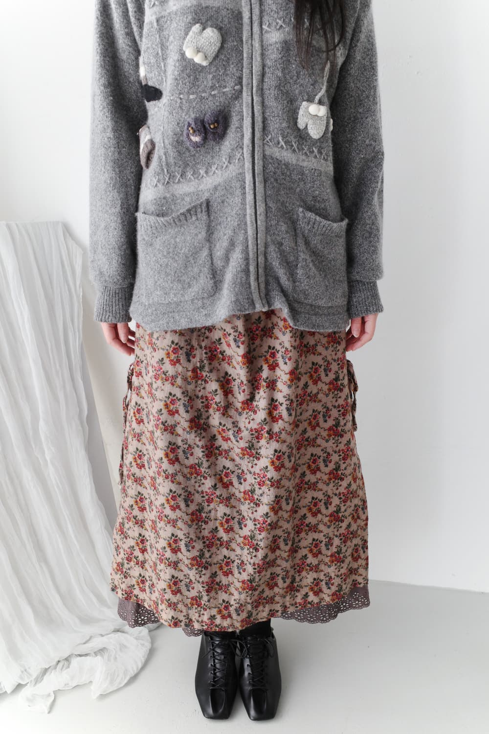 wool winter zip-up 상품이미지7