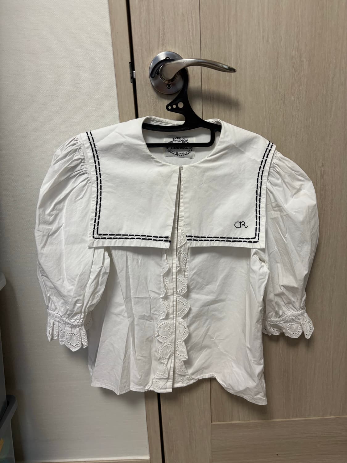 크로쉐안트 (crocheant) 세일러 블라우스 상품이미지4