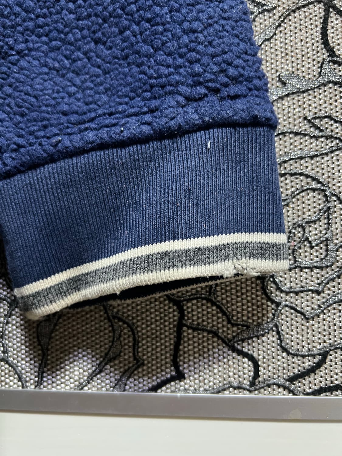 빈티지 타미힐피거 네이비 플리스 맨투맨 상품이미지3