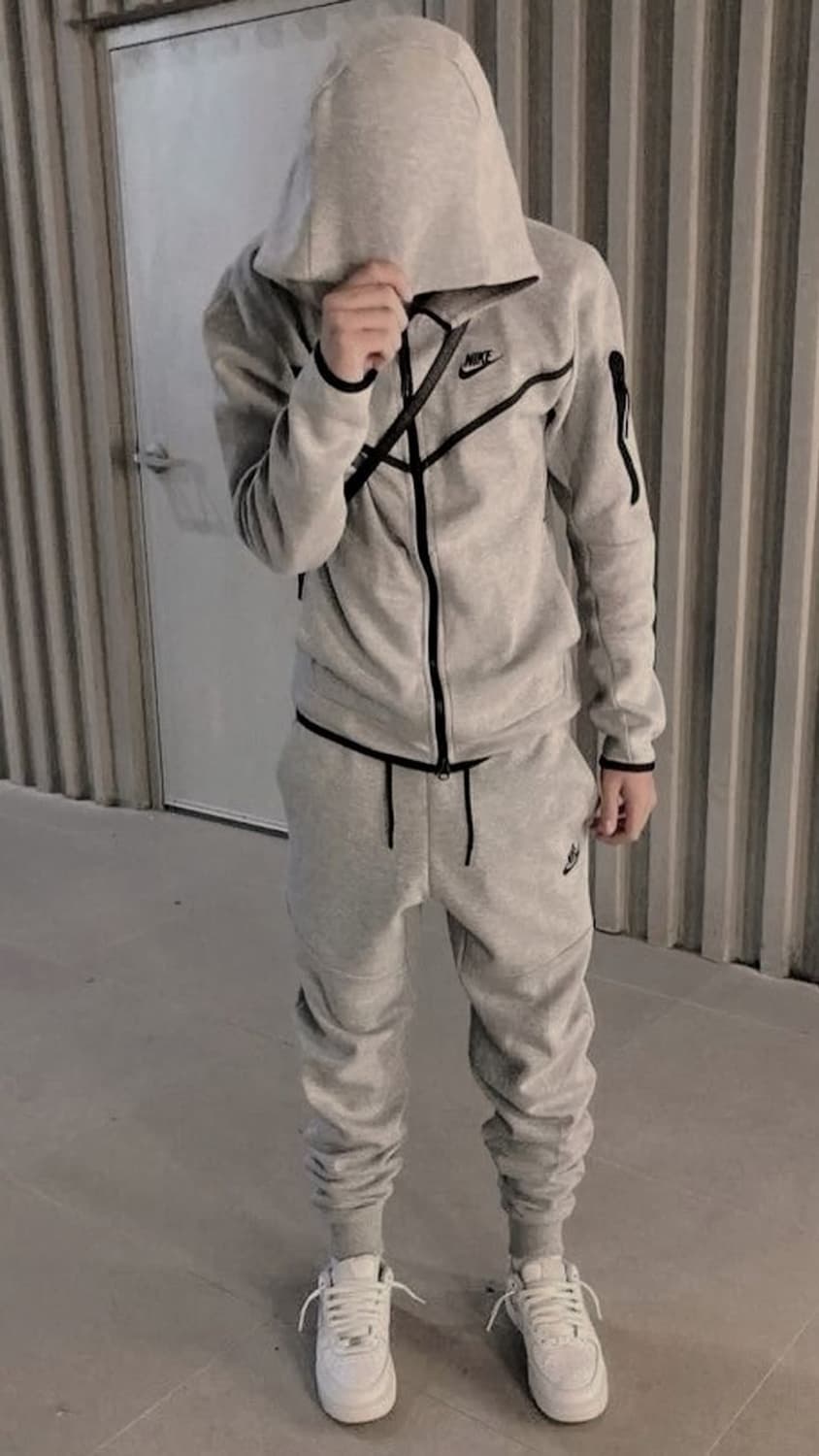 나이키 테크플리스 회색 상품이미지1