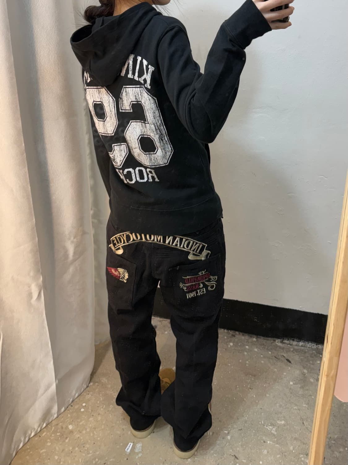 인디언 모터사이클 팬츠 B166 상품이미지8