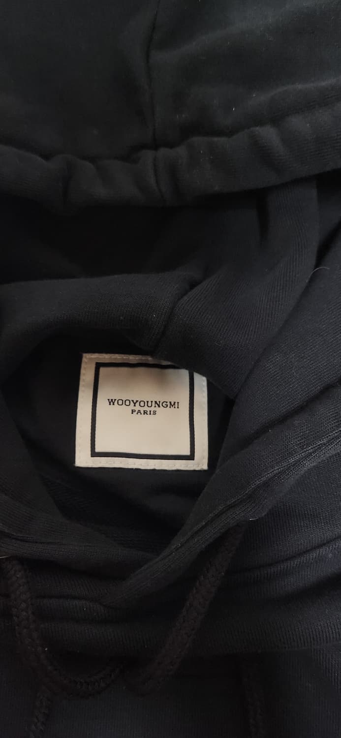 우영미 22ss 플라워 빅로고 후드티 46사이즈 상품이미지5