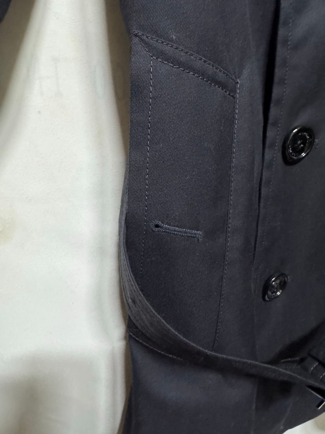 50R 버버리 프로섬 더블 트랜치 코트 상품이미지4