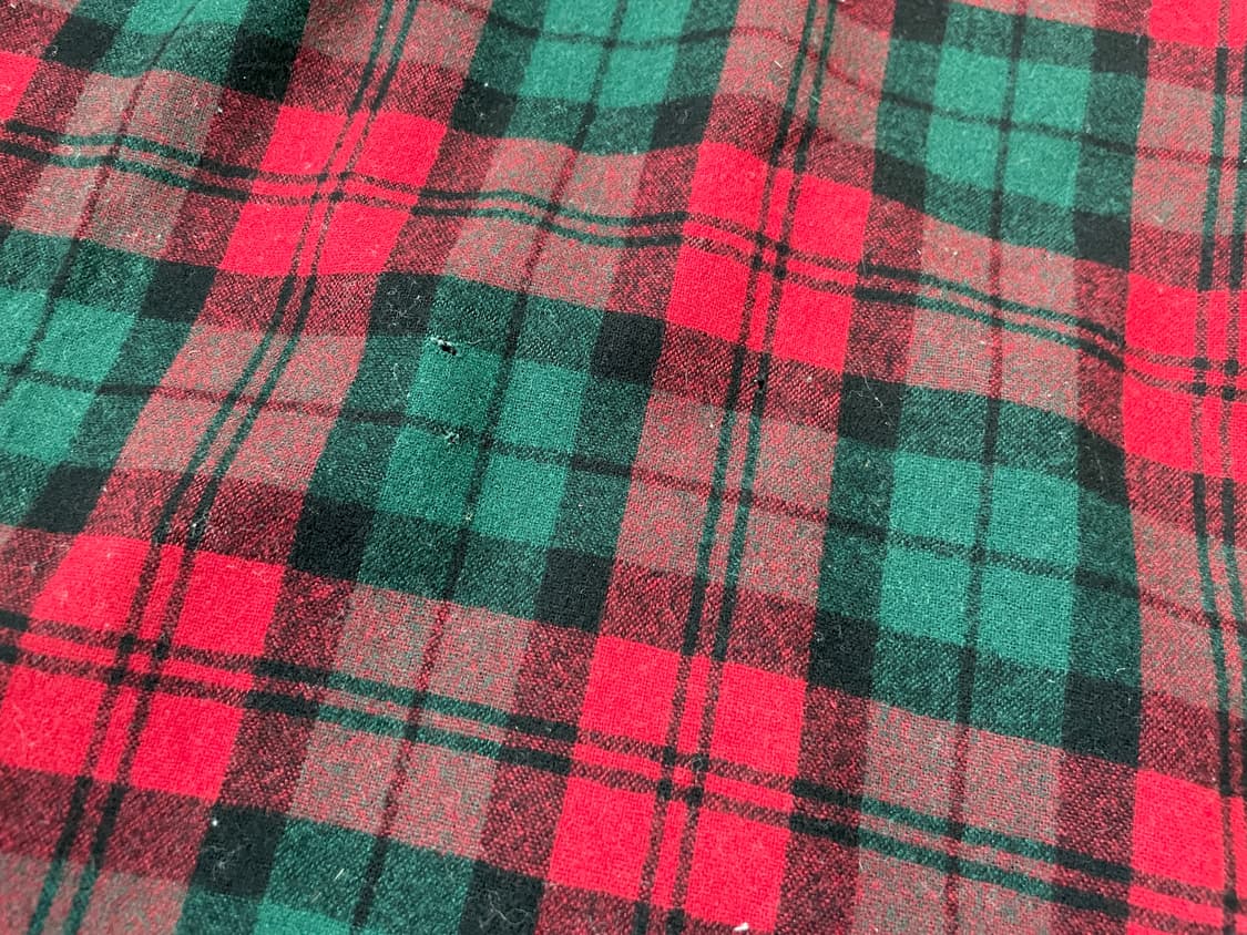 90s 펜들턴 파이어사이드 체크 플란넬 헌팅셔츠 J03718 상품이미지7