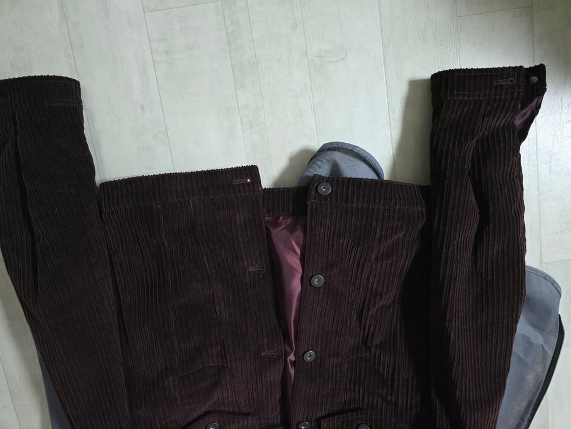 토니웩 코듀로이 자켓 버건디 M 상품이미지4