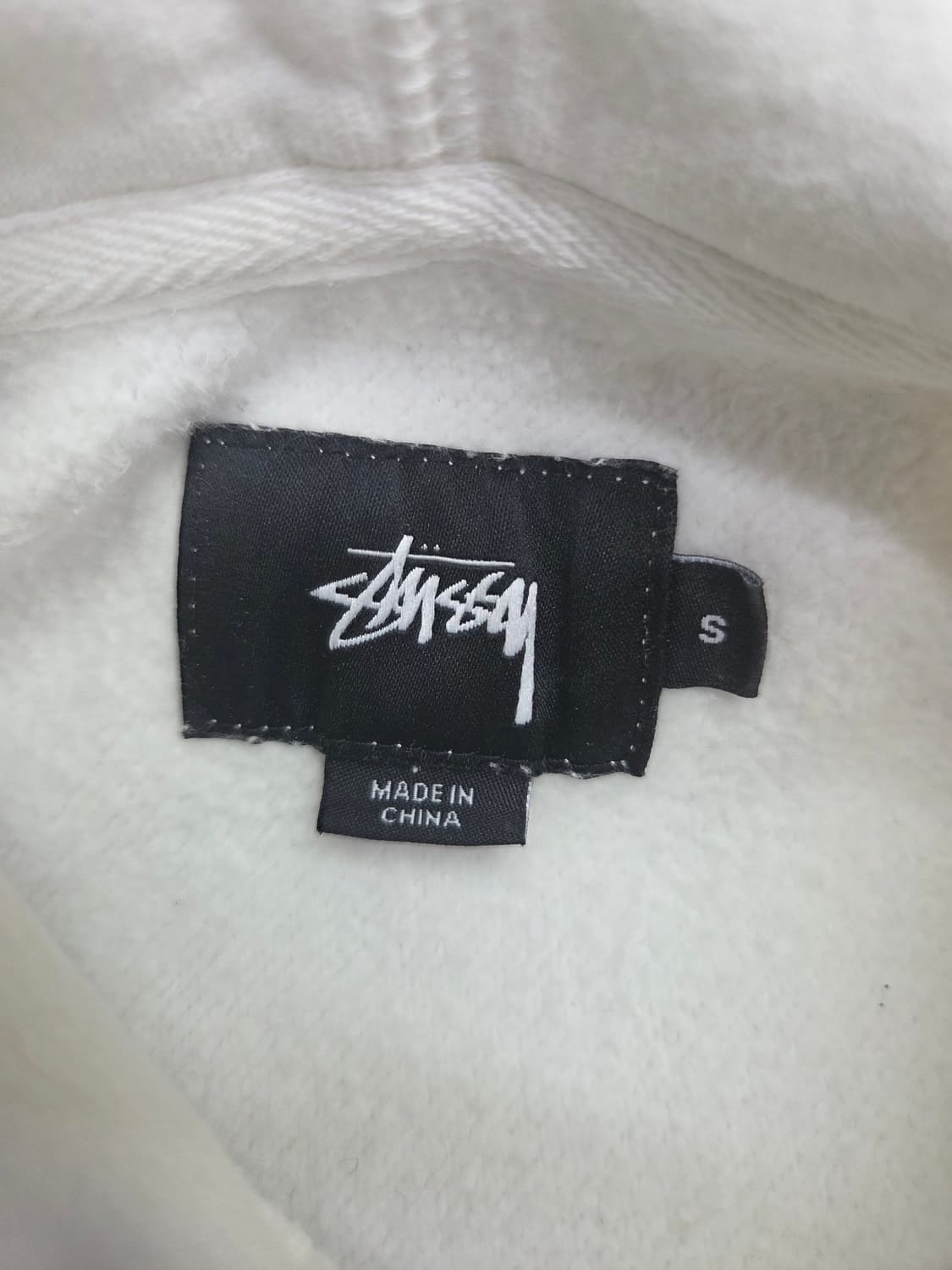 스투시 자수 로고 후드 s 상품이미지4