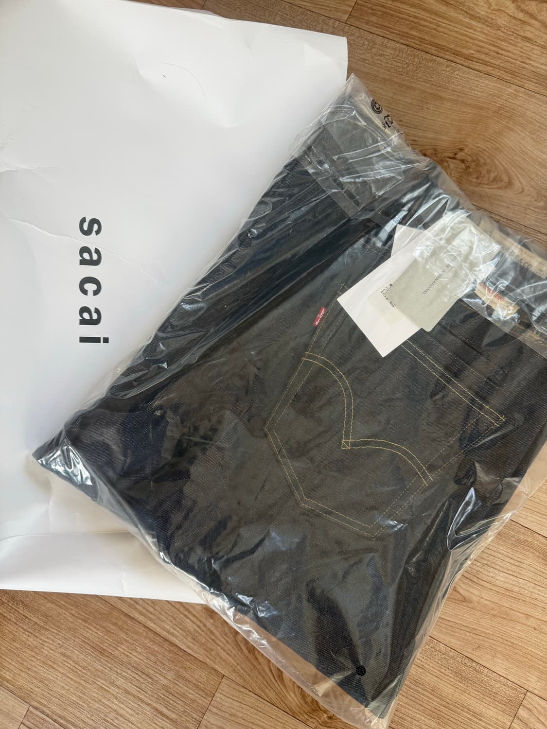 리바이스 사카이 데님팬츠 (새상품 사이즈3) 상품이미지3