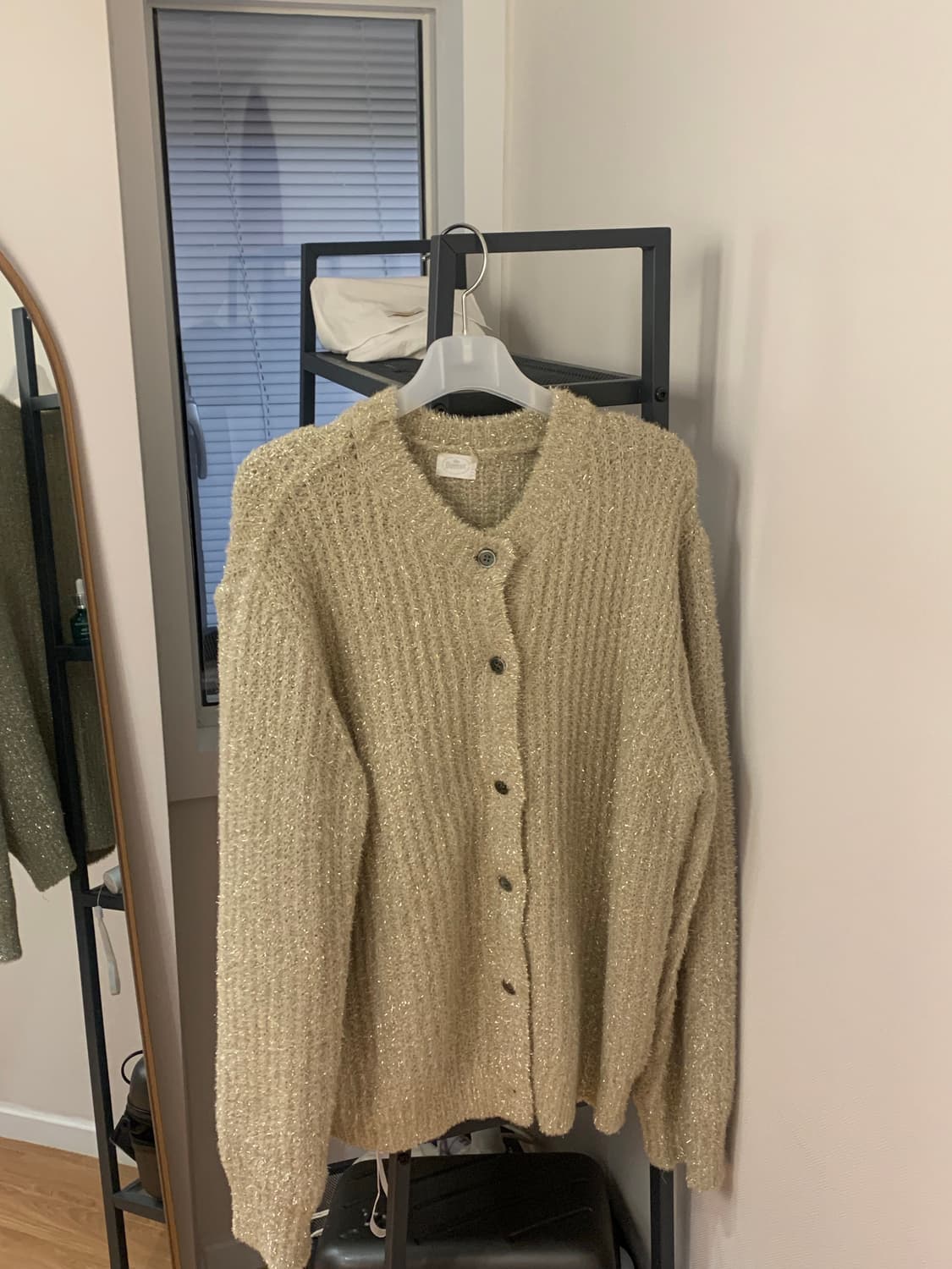 더바넷 Gold dazzle knit cardigan (상태좋음) 상품이미지6