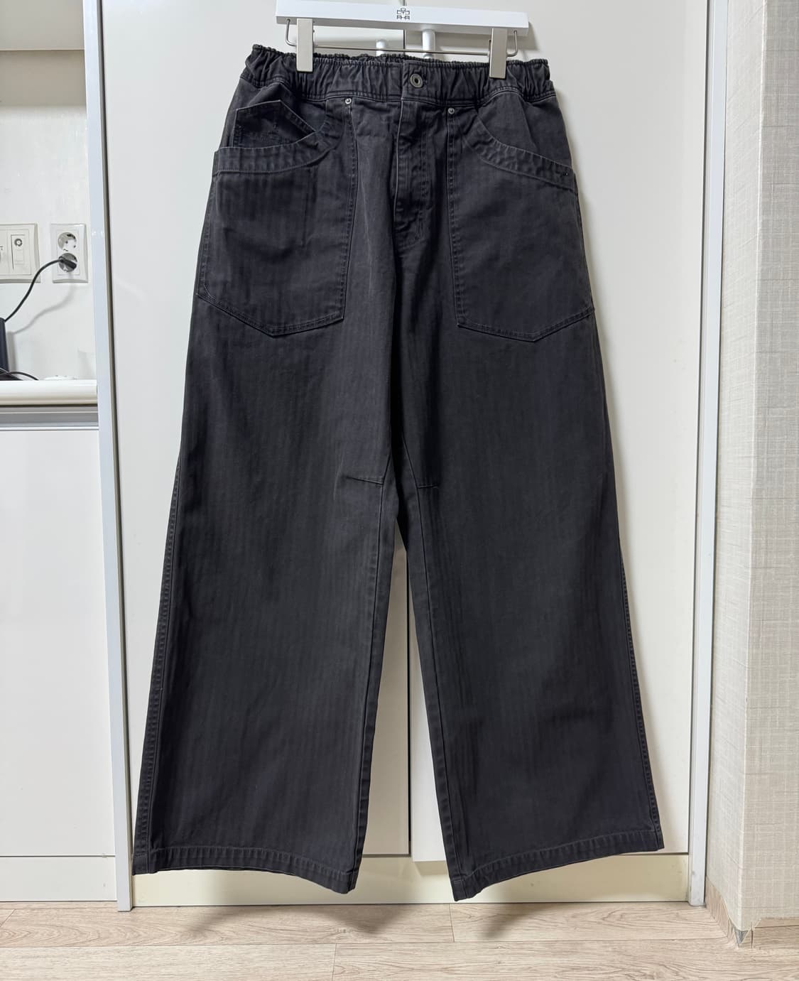 4) 폴리테루 휴먼 베이커 파자마 차콜 상품이미지1