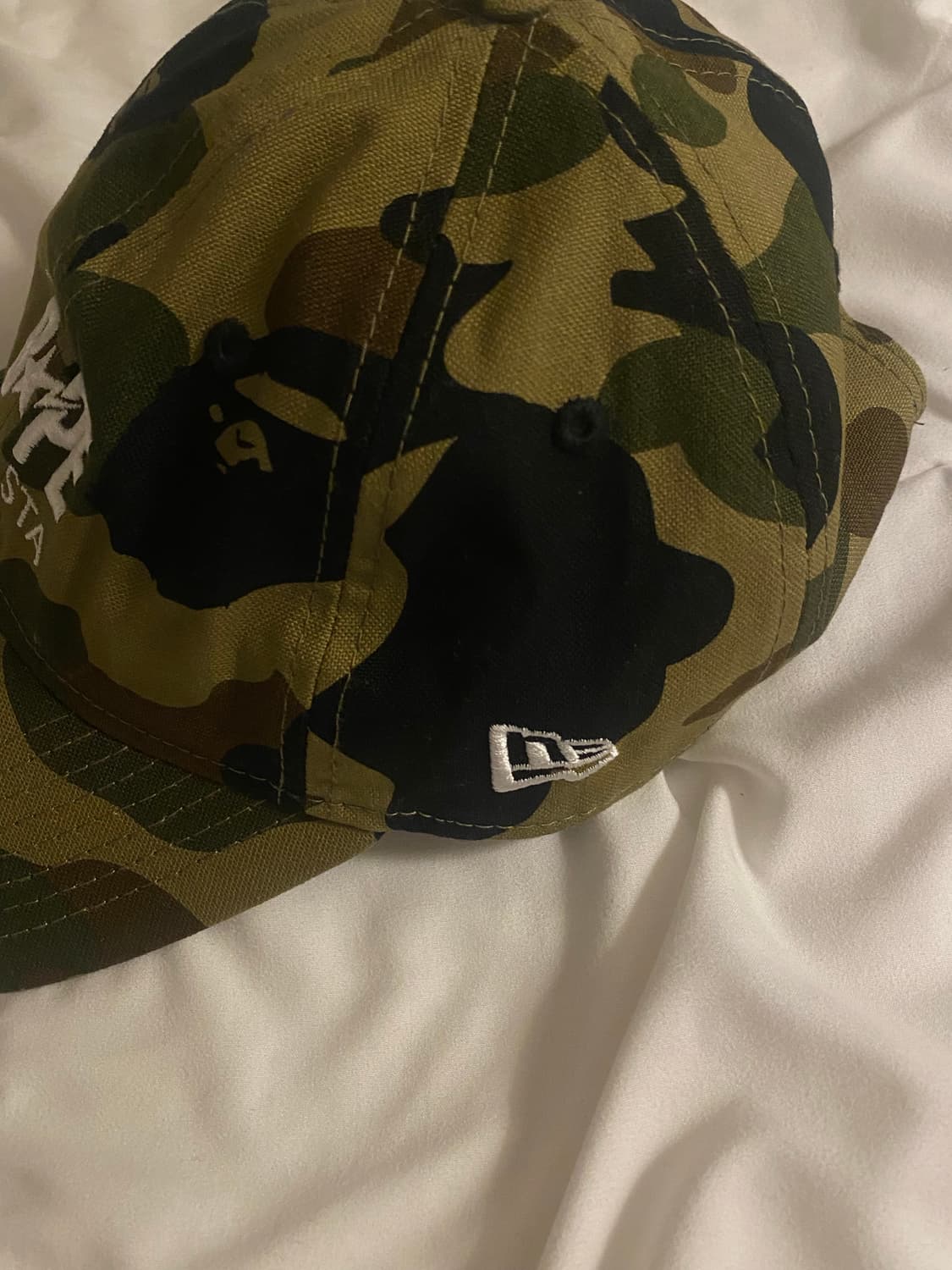 Bape 베이프 스타 뉴에라 콜라보 카모 볼캡 상품이미지2