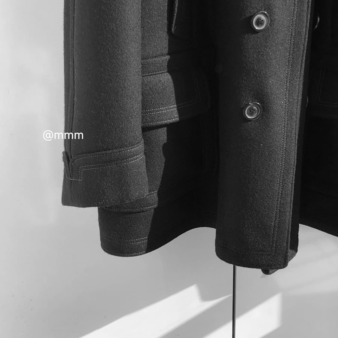 마르지엘라/헤비 울 피코트 상품이미지8