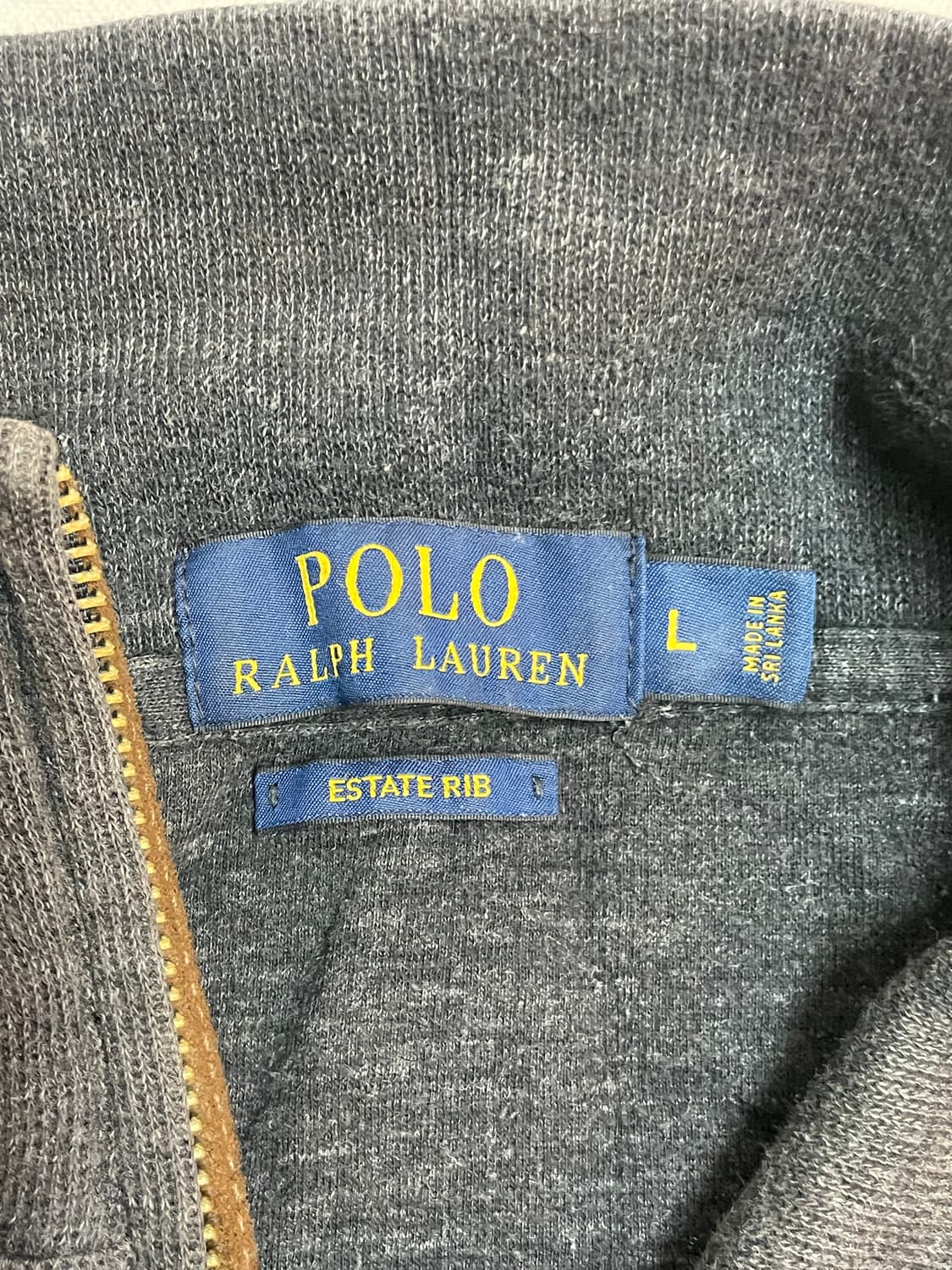 폴로 하프집업 니트  상품이미지5