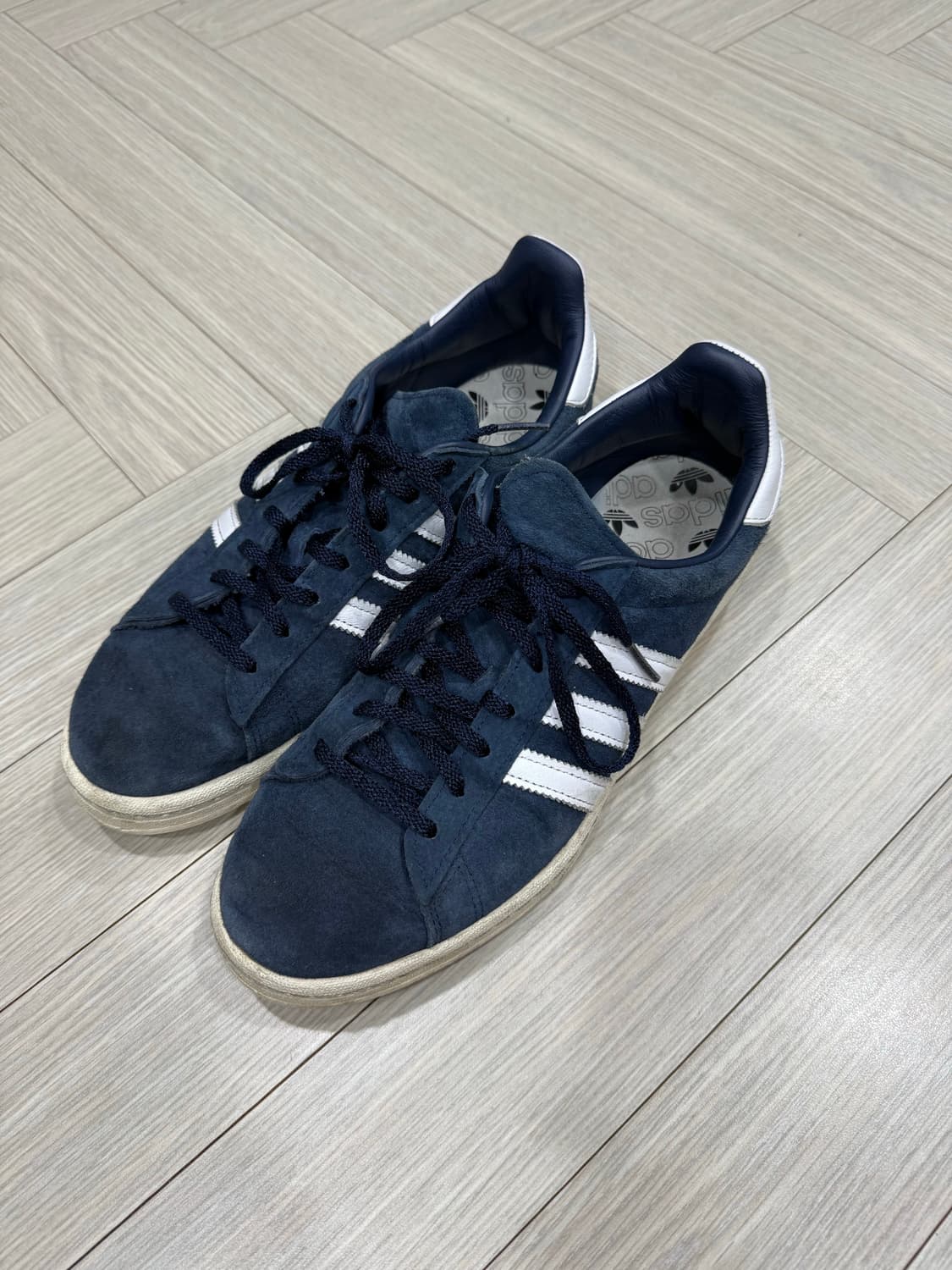 네이비색 아디다스 캠퍼스 80s (Adidas Campus 80s) 상품이미지2