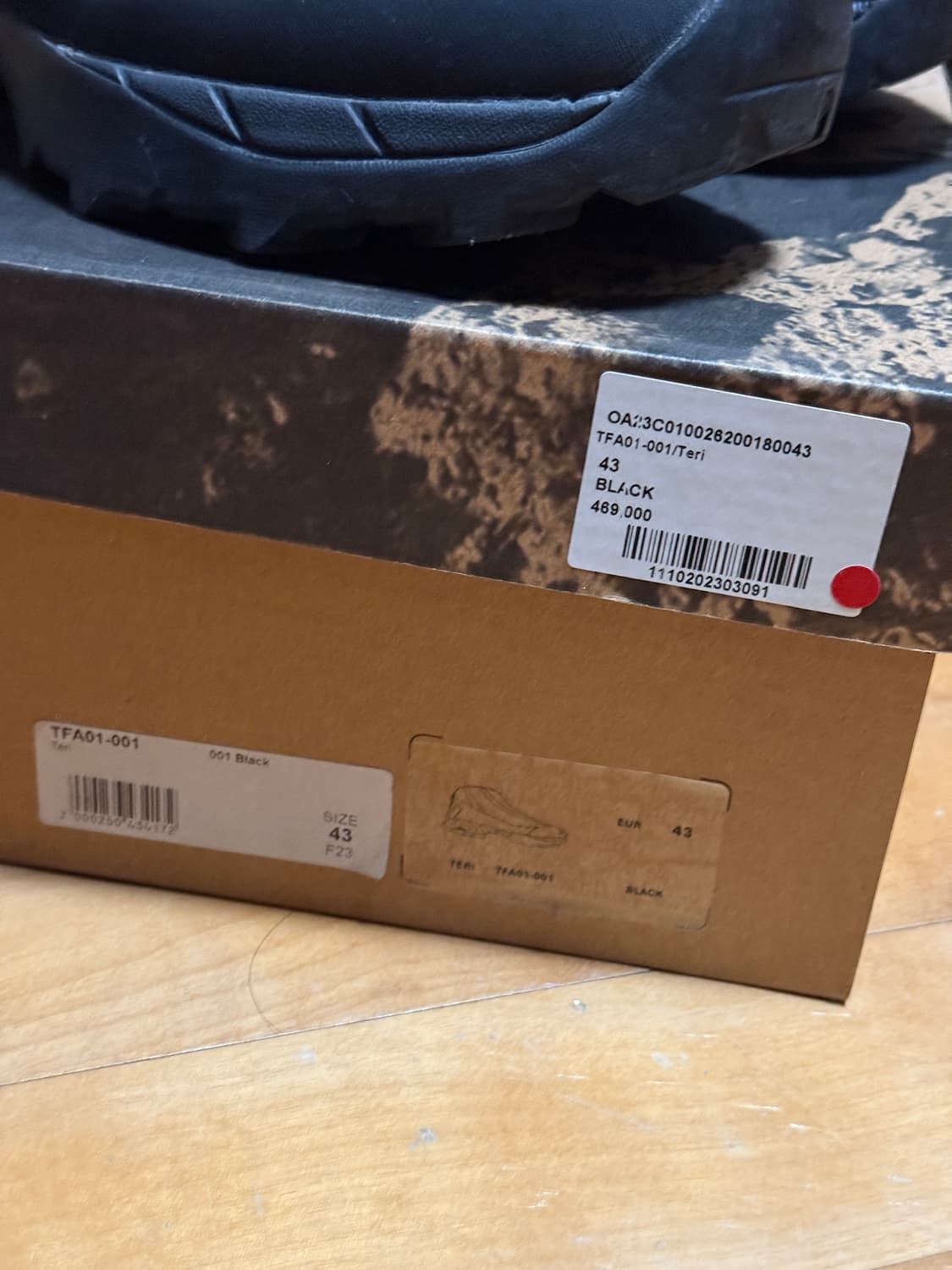 로아 테리 블랙 280/eu43 상품이미지2