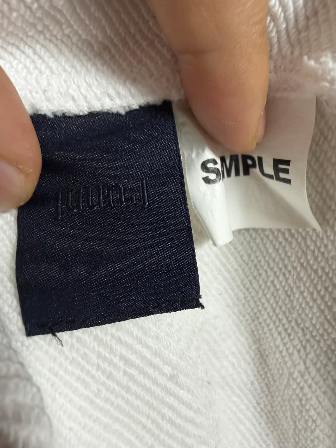 준지 후드티 상품이미지3