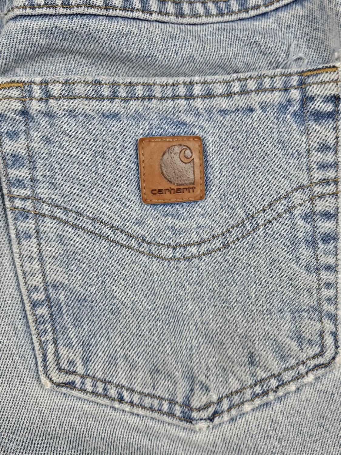 칼하트 밴딩 커스텀 베이직 데님 워크 팬츠 (38X34) / 10325 상품이미지8