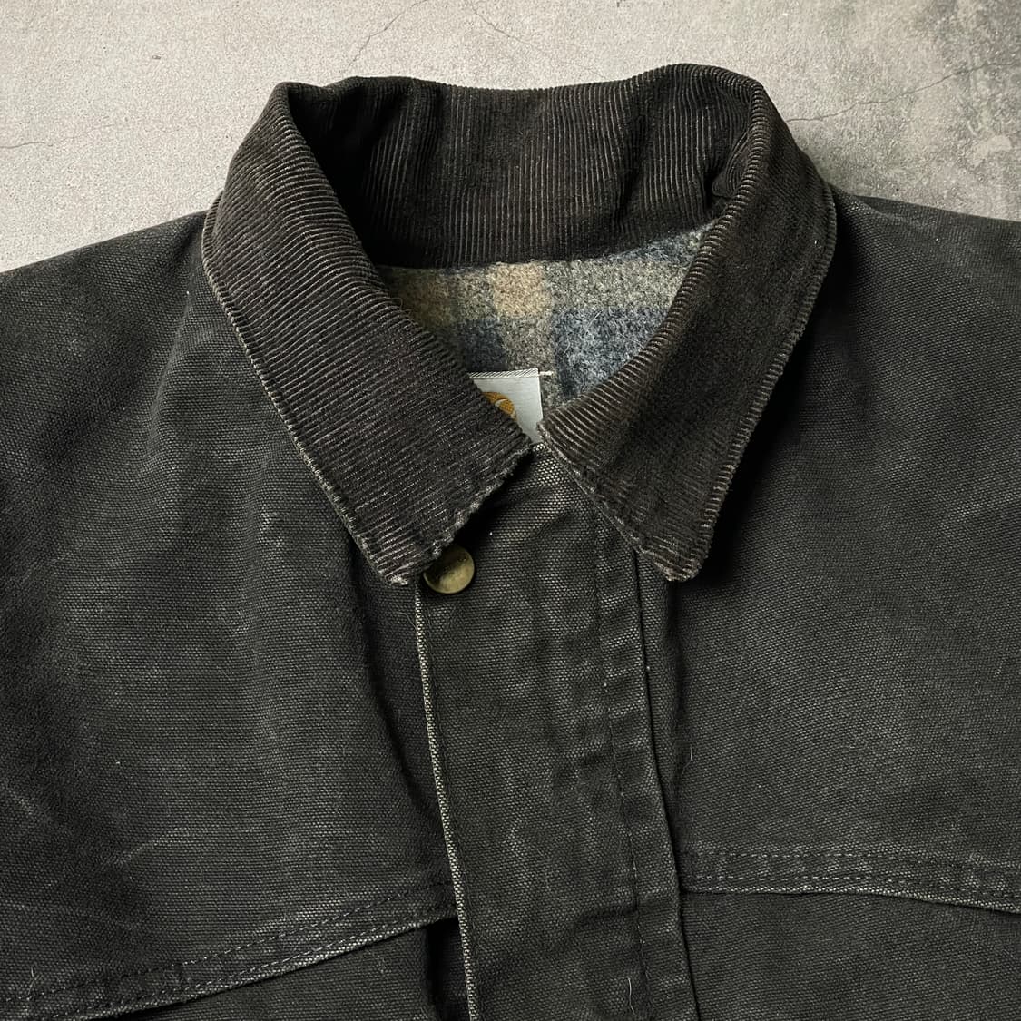 CARHARTT 1990s 칼하트 코듀로이칼라 초어 자켓 A00851 상품이미지2