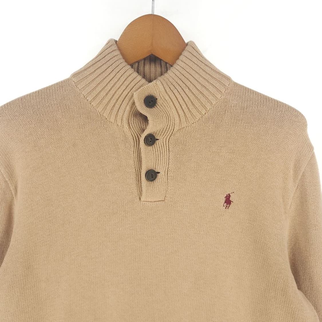 [남L]폴로랄프로렌 하프버튼 코튼 니트[Y63-047] 상품이미지2