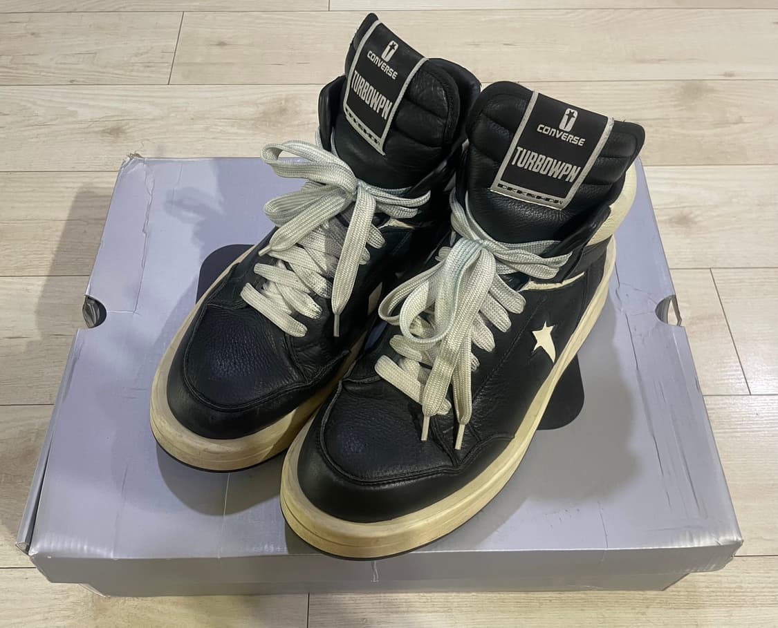 [280] 컨버스 x 다크쉐도우 터보웨폰 블랙 크림 상품이미지1