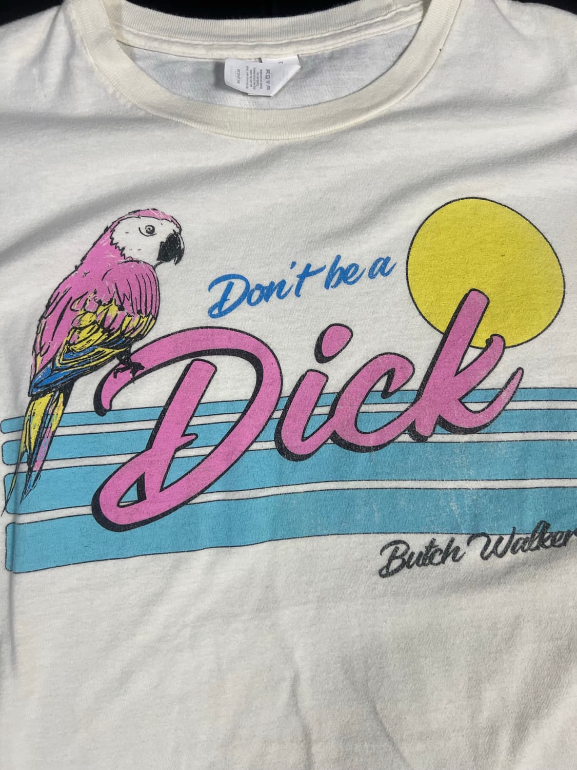 Usa Butch Walker 반팔 티셔츠 크림색 상품이미지2