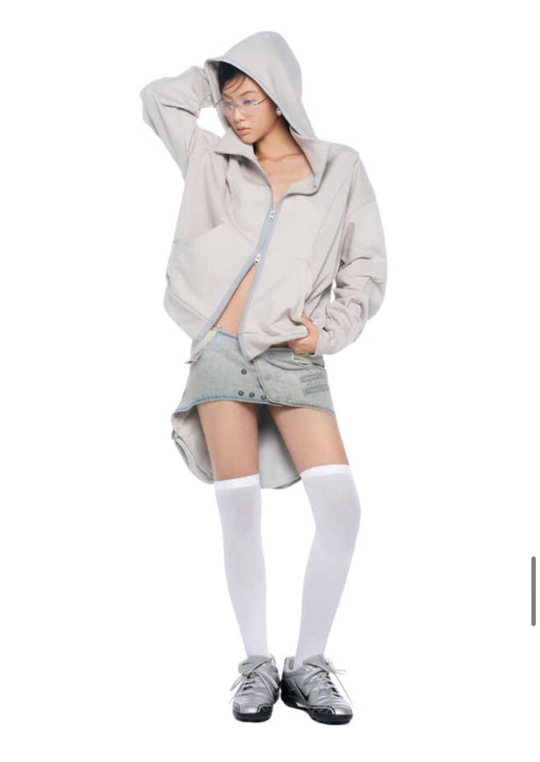 Beuter 블루 데저트 미니 스커트 상품이미지5