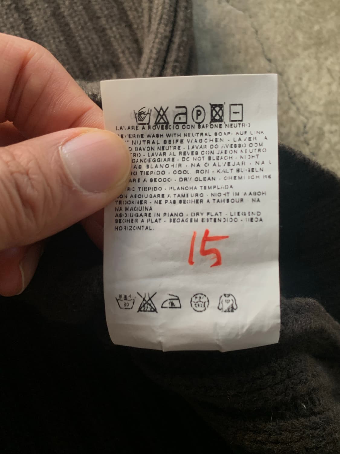 2000s CP COMPANY 울 코만도 스웨터 상품이미지7