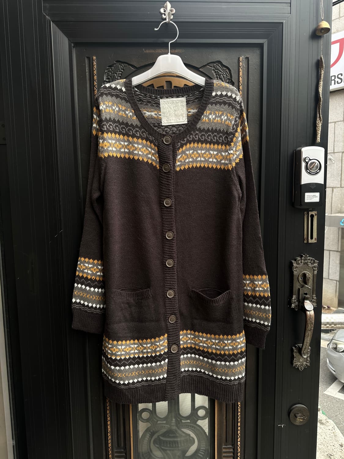 shuca nordic long cardigan  상품이미지1