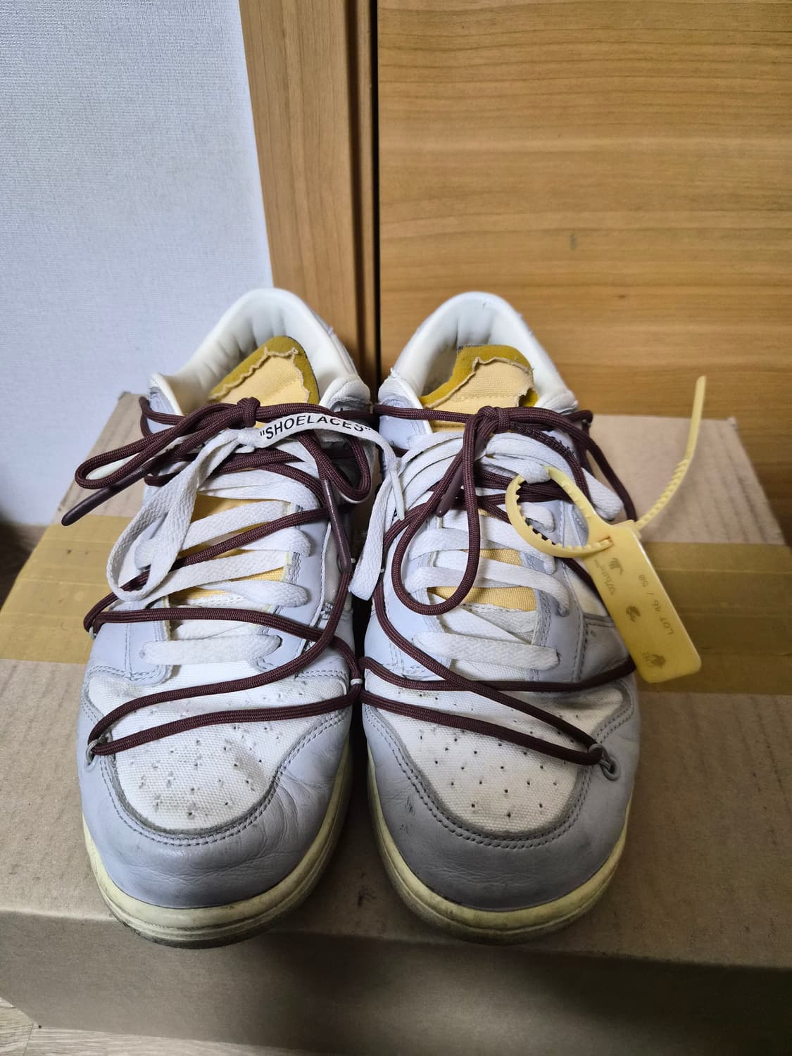 나이키 x 오프화이트 덩크로우 280 로트46 상품이미지3