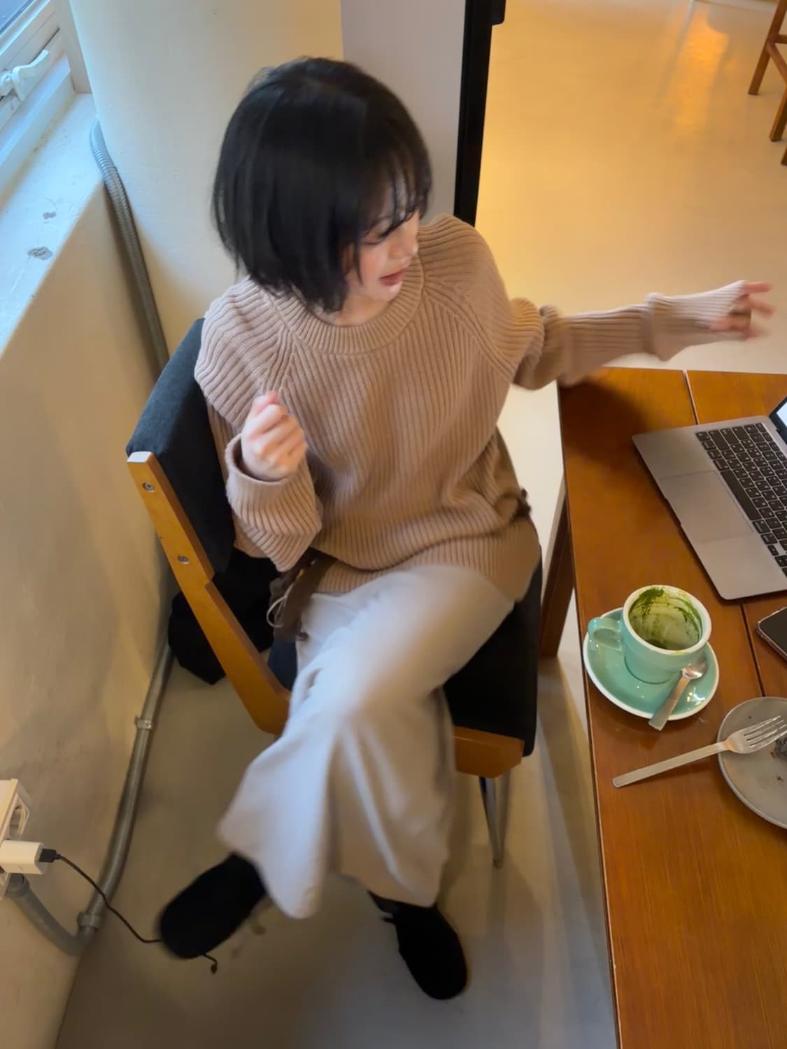 아르켓 코튼 블렌드 니트 상품이미지3