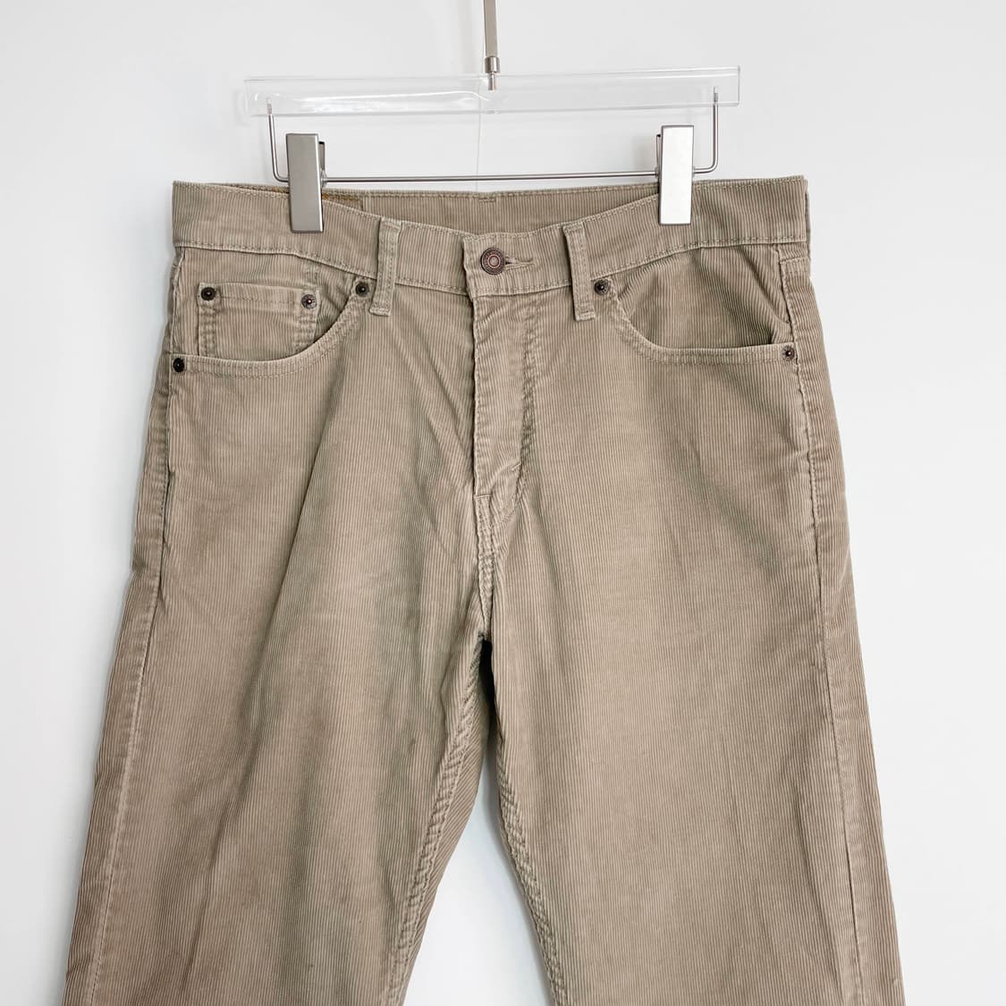 F2 리바이스 505 베이지 코듀로이 팬츠 33사이즈 상품이미지2