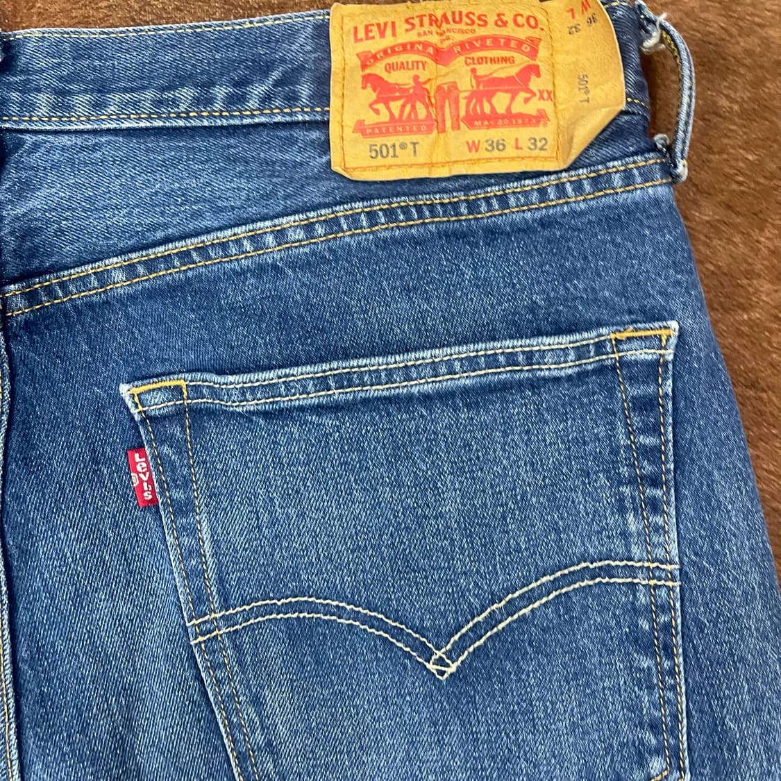 Levi's 501 T w36l3 상품이미지7