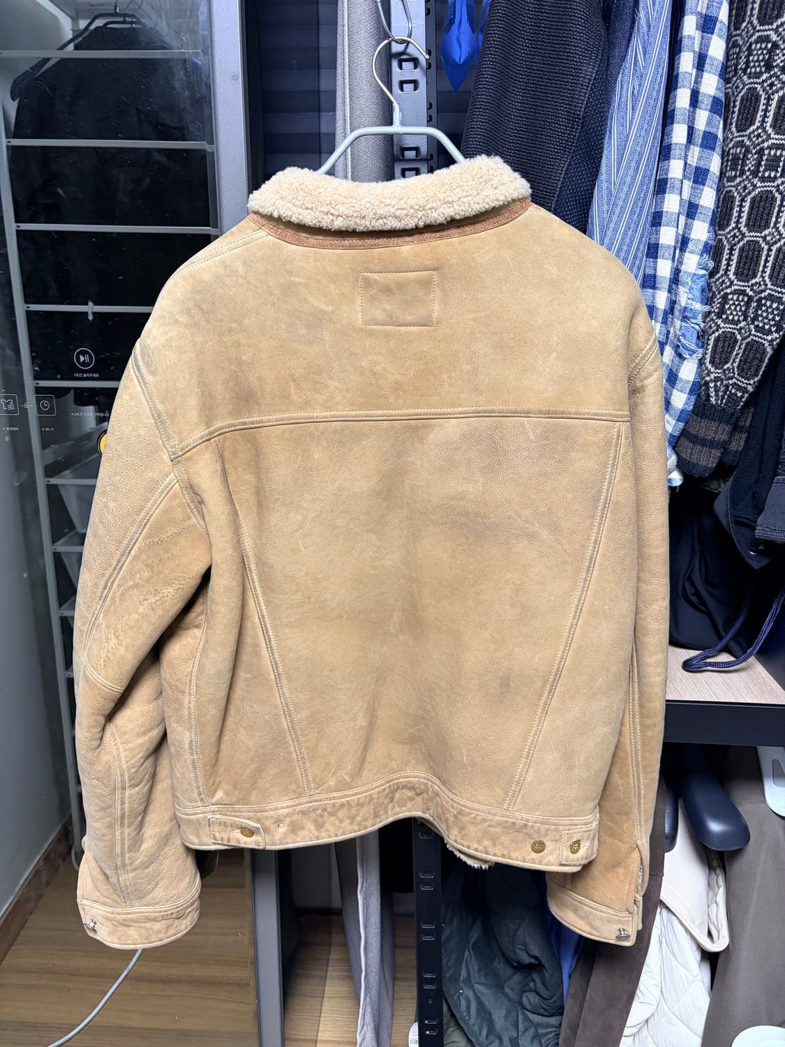 더블알엘 시어링 자켓 L 사이즈 상품이미지2