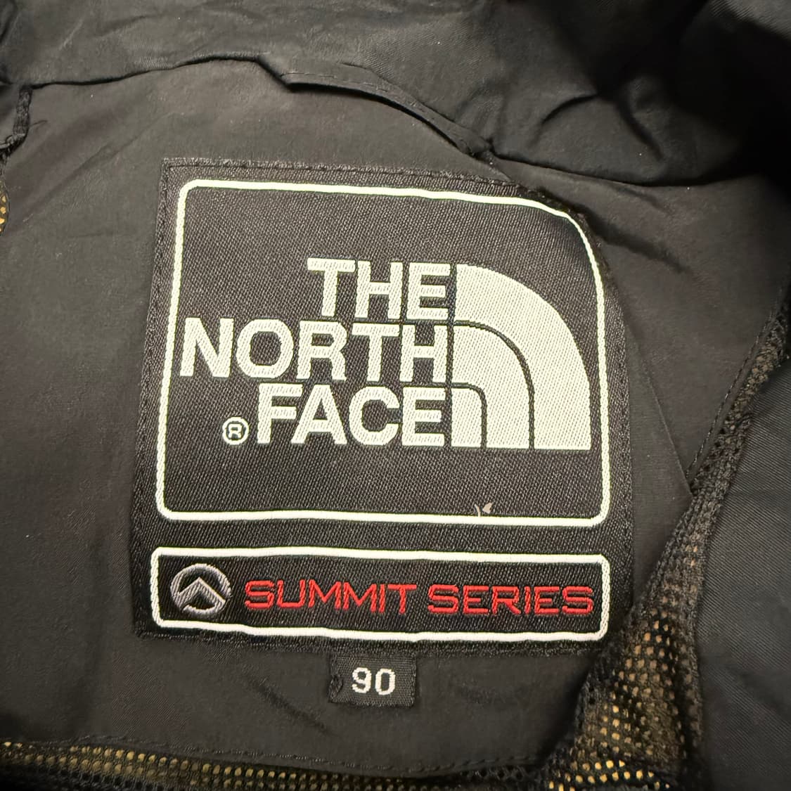 [정품/90] 노스페이스 블랙 바람막이 후드 자켓 b15 상품이미지5