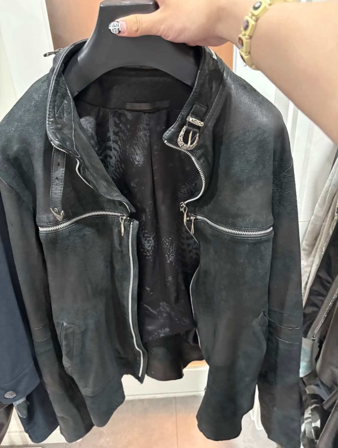 [급처]14th addiction cross zip jacket 상품이미지1